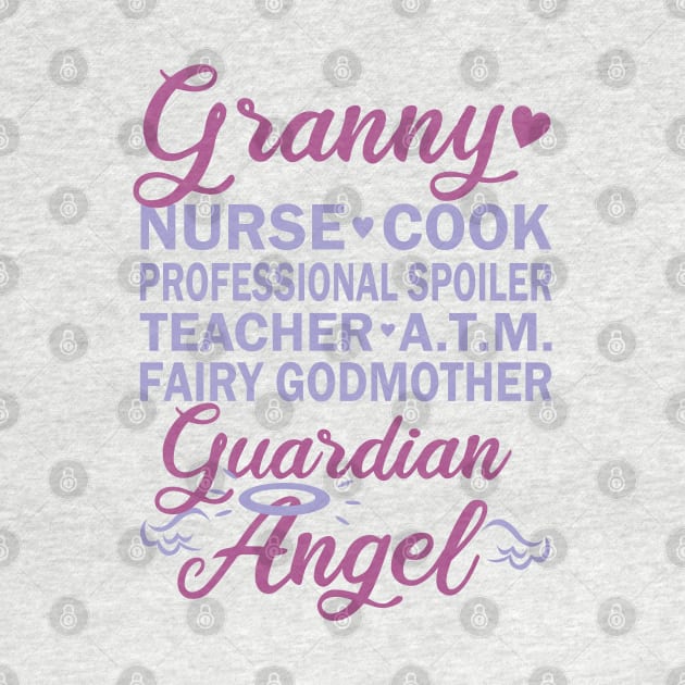 Granny Nurse Cook Spoiler Teacher ATM Fairy Angel by bydarling